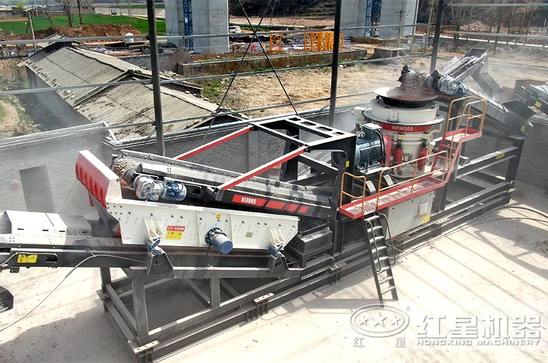 圓錐破+振動篩建筑垃圾處理設(shè)備 圓錐破+振動篩建筑垃圾處理設(shè)備