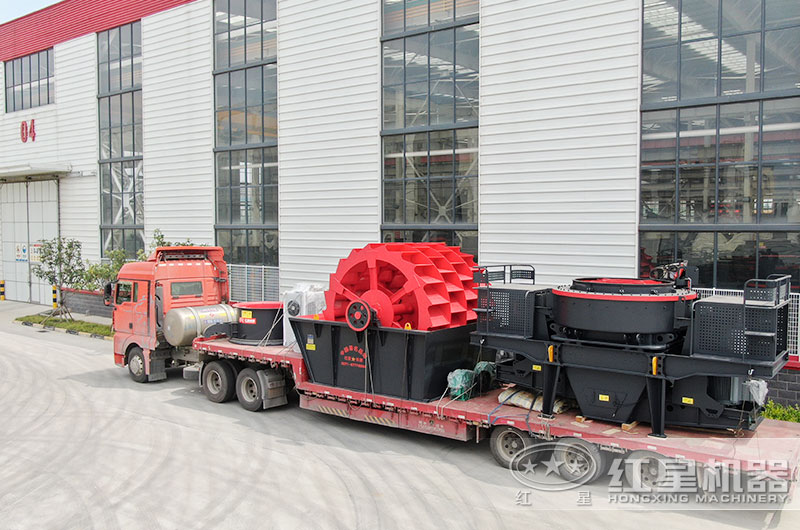 紅星洗砂機發貨現場 紅星洗砂機發貨現場