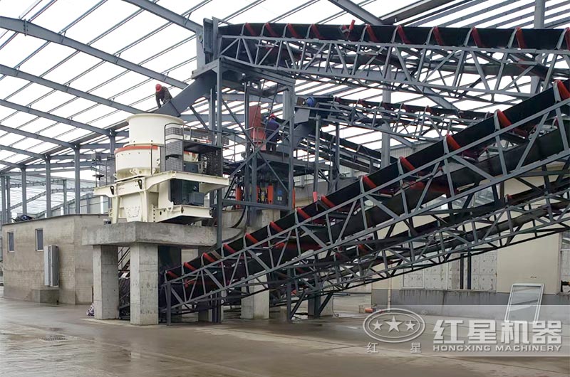 HVI制砂機作業現場 HVI制砂機作業現場